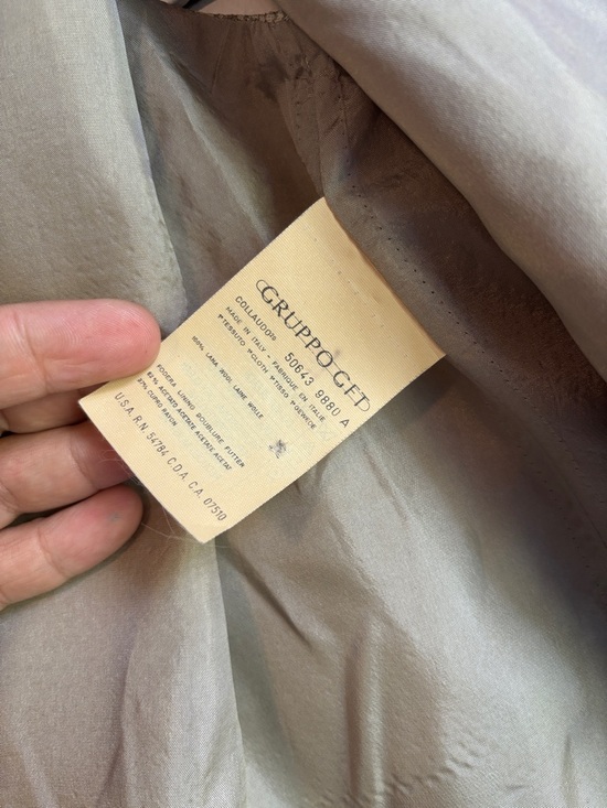 Giorgio Armani Houndstooth Vest Tailored Chic Classic Size 44/10 - Picture 7 of 8